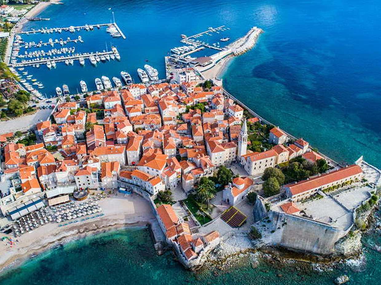 Picturesque Budva and St.Stephan Private Tour in Montenegro, Kotor