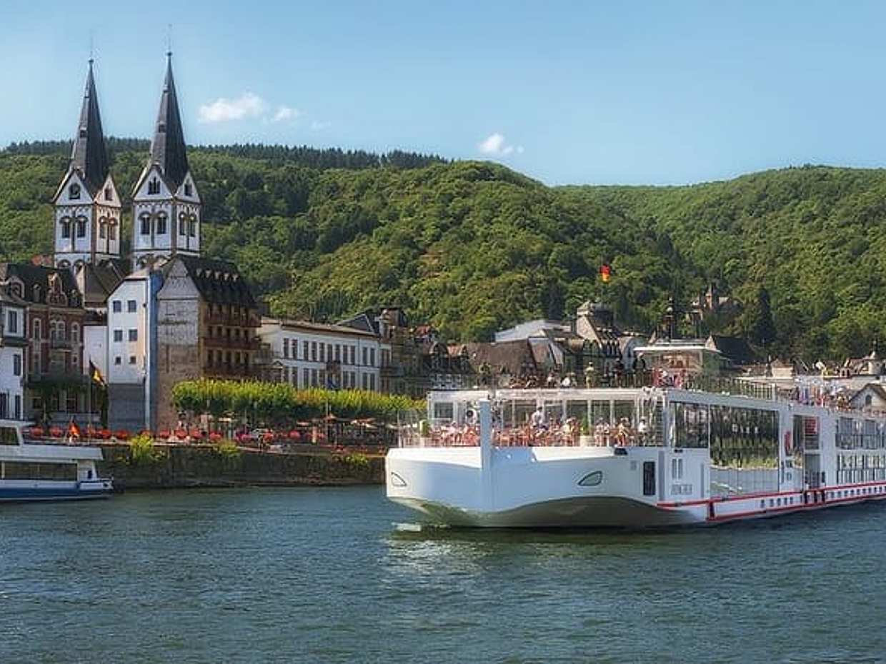 Soukromý celodenní výlet z Frankfurtu do údolí Rýna s místním řidičem v Německu