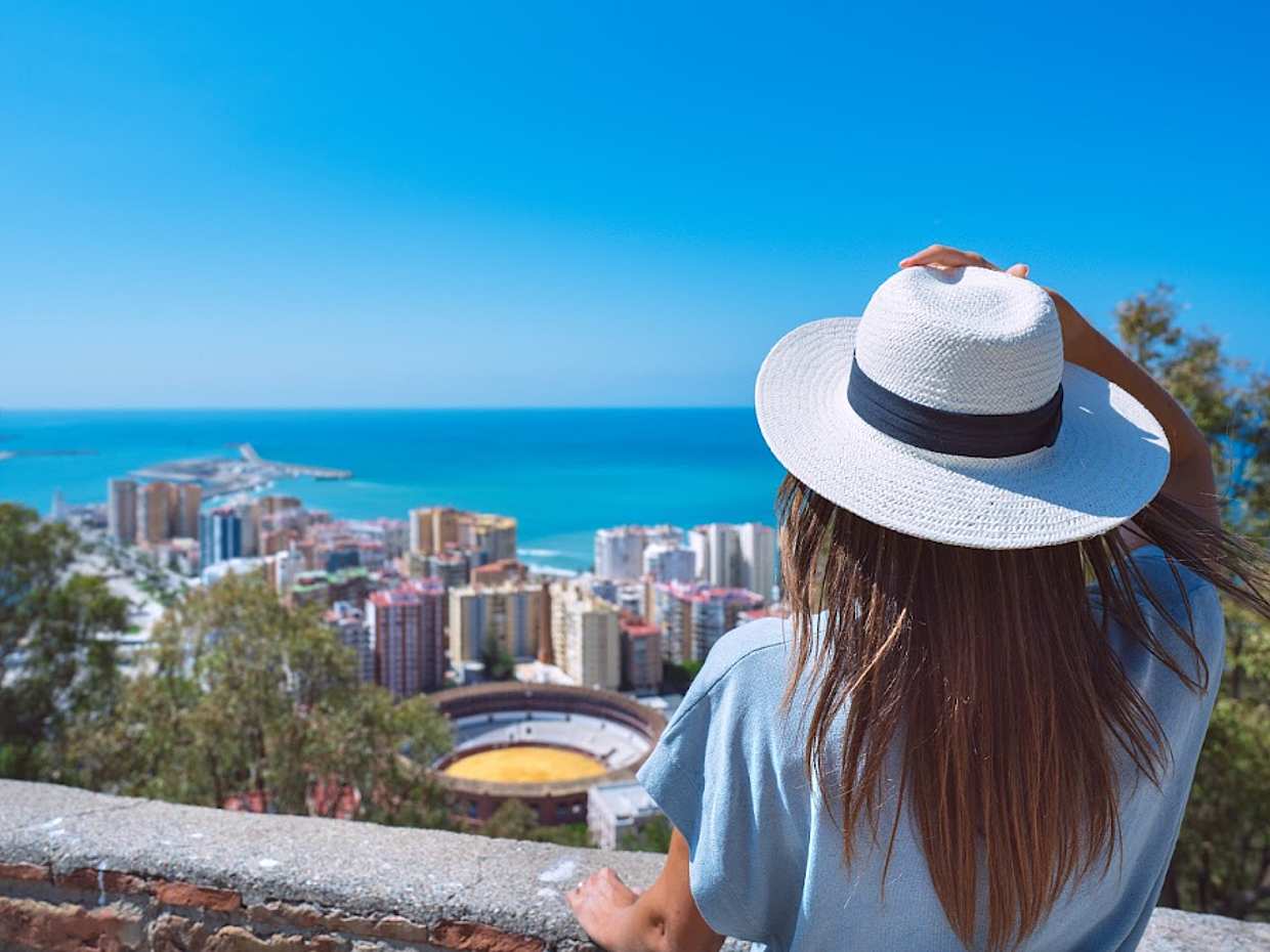 Malaga Walking Tour, Gibralfaro und Alcazaba Besuch & Katamaranfahrt in Spanien
