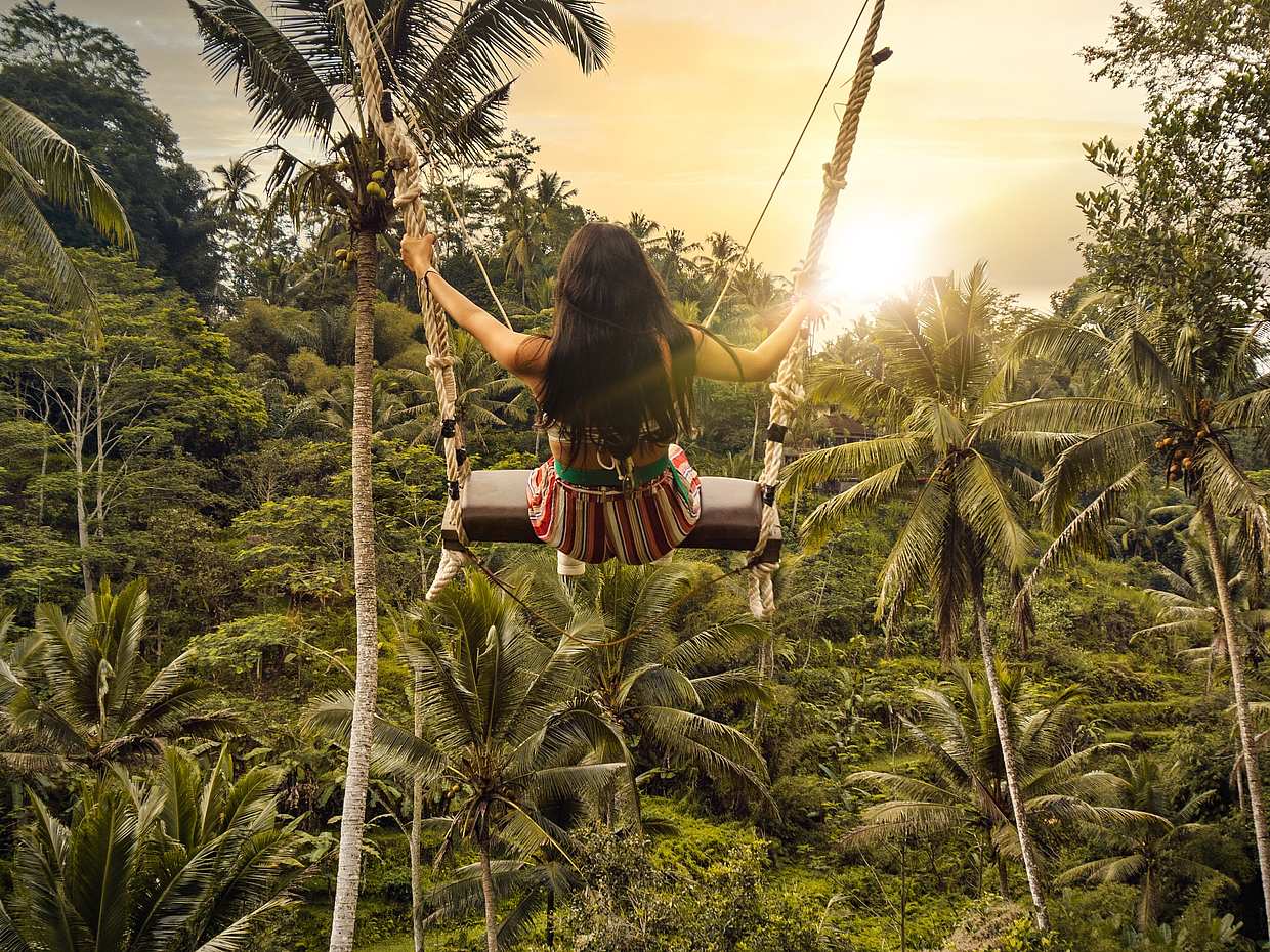 Waterfall and Temple Half-day Tour in Ubud, Indonesia