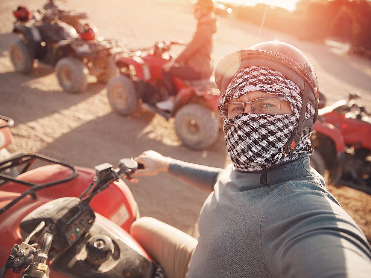 Quad Bike Tour at Giza Pyramids in Cairo, Egypt, photo 3