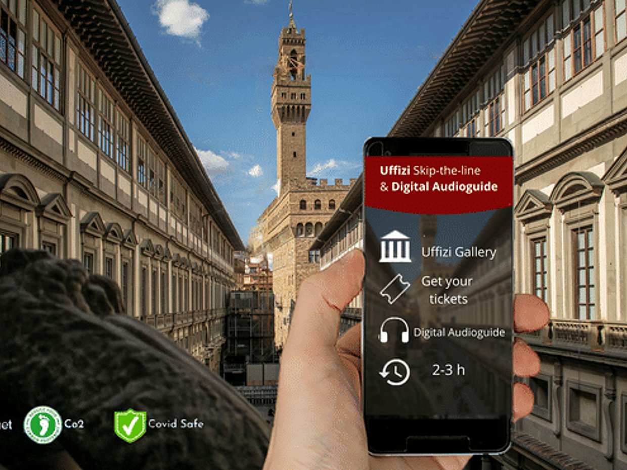 Florence: Uffizi Official timed Entry Ticket & Audio Guide