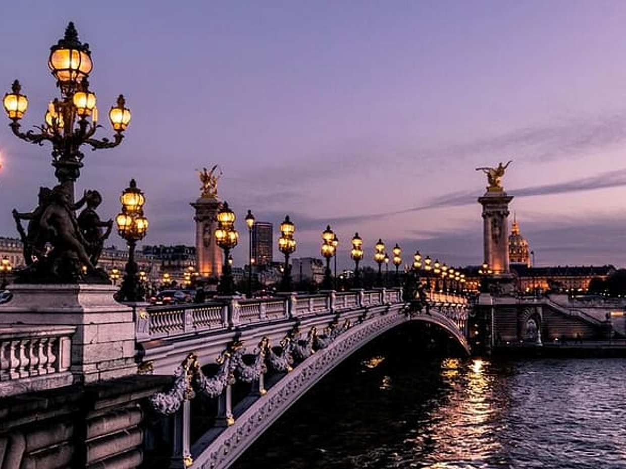 Eiffel and Private Night Tour with CDG Airport pickup