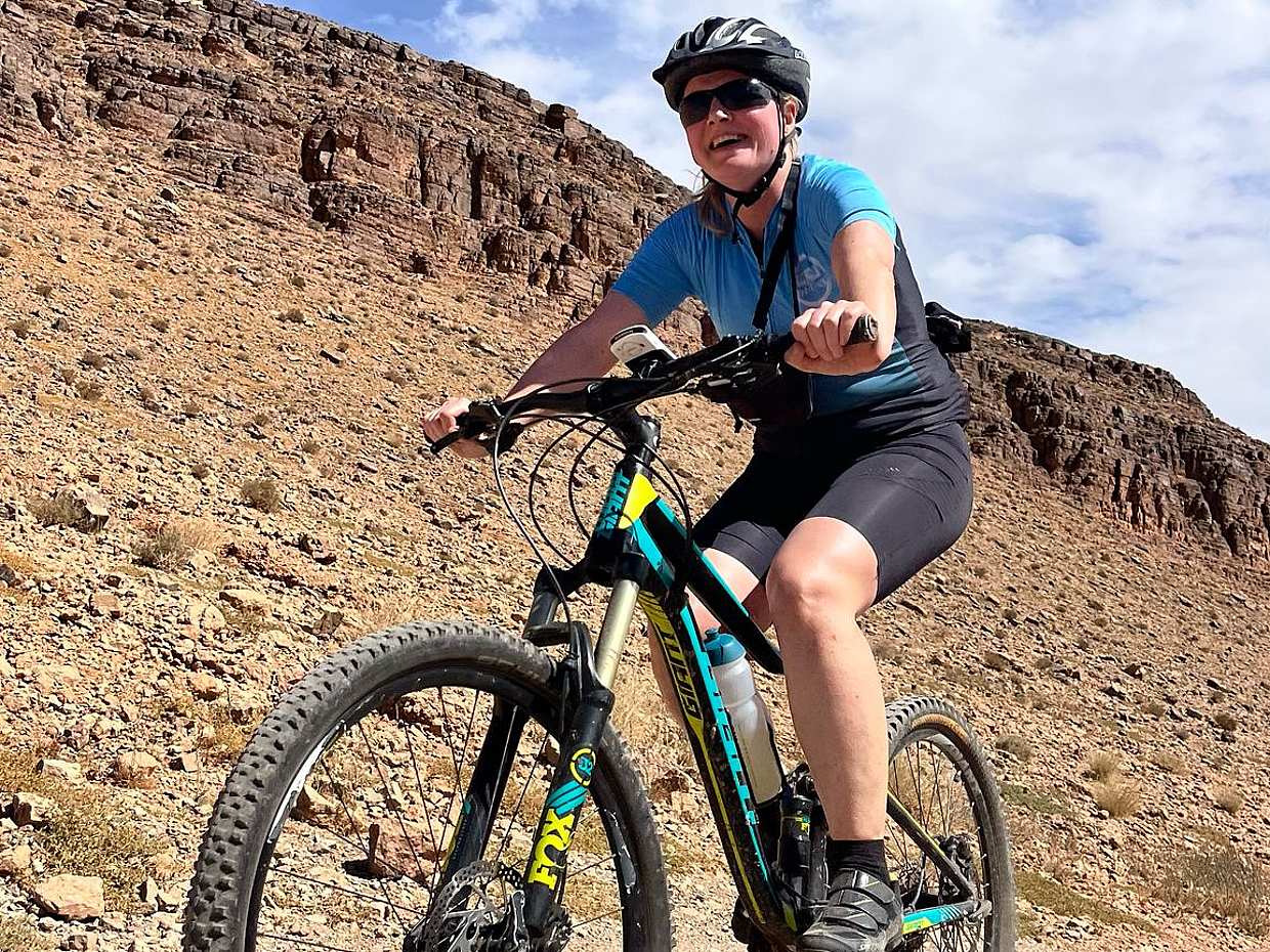 Excursion d'une journée en vélo électrique dans les montagnes de l'Atlas au départ de Marrakech au Maroc, Marrakech.
