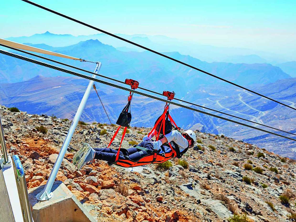 Полет на зиплайне Jebel Jais с трансфером из Дубая, Объединенные Арабские Эмираты.
, photo 3