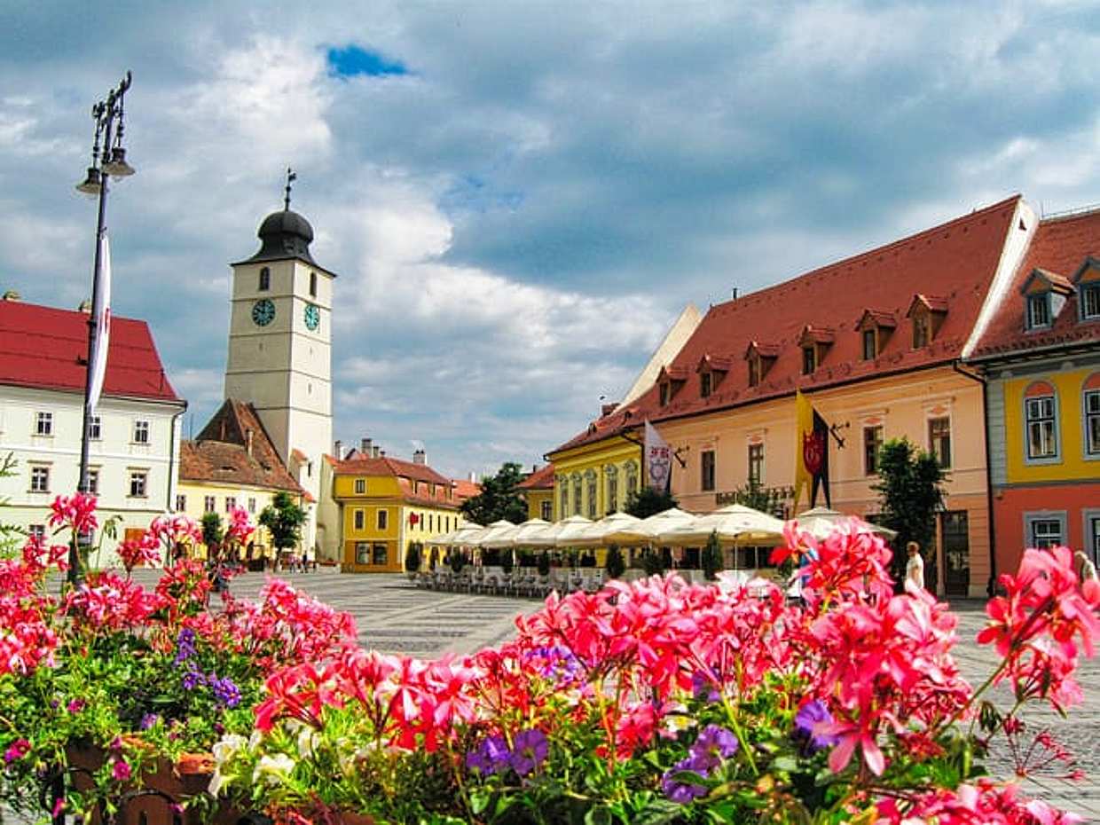 Sibiu e degustazione di vini in un castello, Romania