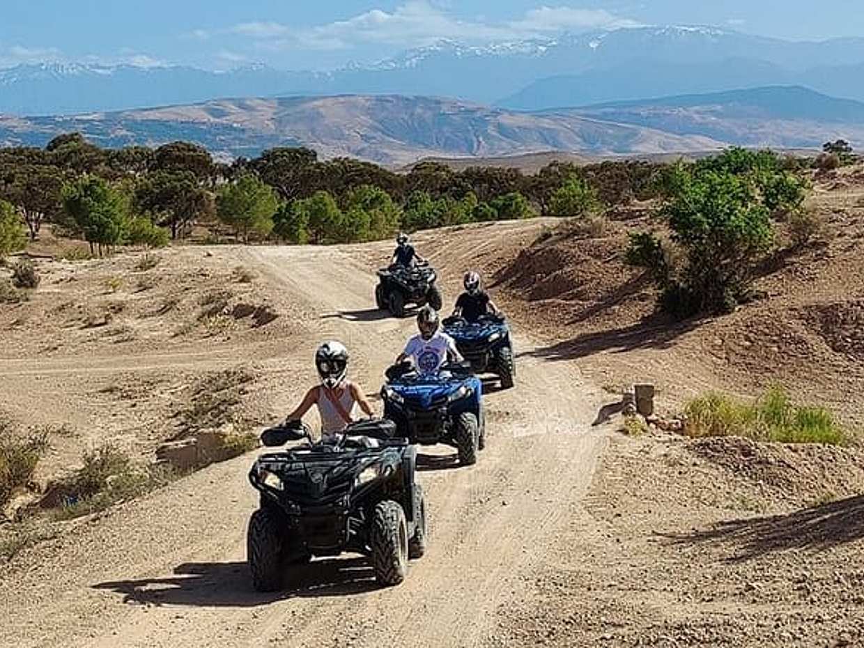 Private Agafay Desert Off-Road ATV Quad Adventure: Half-Day Tour