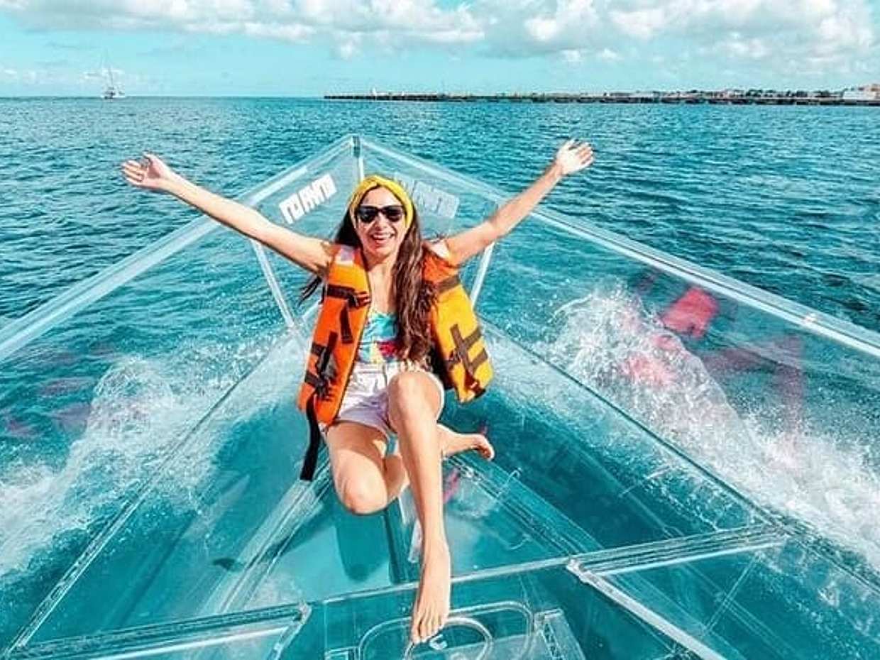 Cancun Glass Boat Sightseeing Cruise in Mexico, Cancún, photo 4