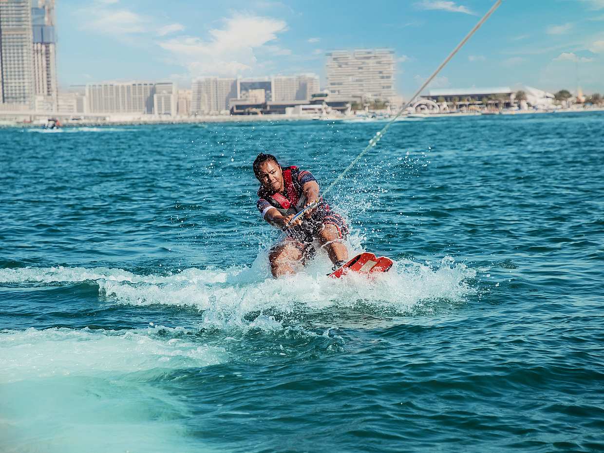 Wakeboarding in Dubai, United Arab Emirates