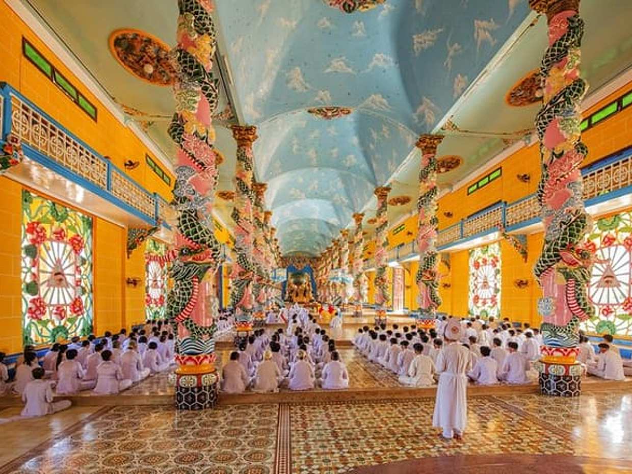 Black Virgin Mountain, Cao Dai Temple & Ben Duoc Cu Chi Tunnel in Vietnam, Ho Chi Minh City, photo 4