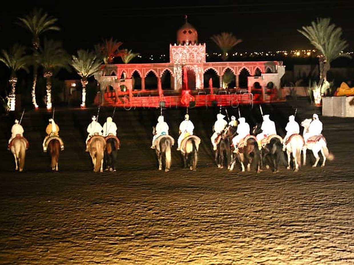 Chez Ali Dinner & Horsemen Show From Marrakech