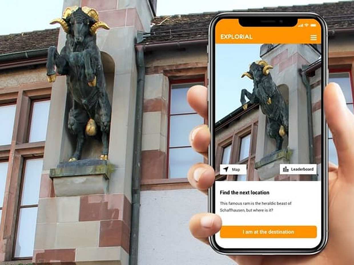 Schaffhausen Selbstgeführte Stadttour & Schnitzeljagd, Schweiz