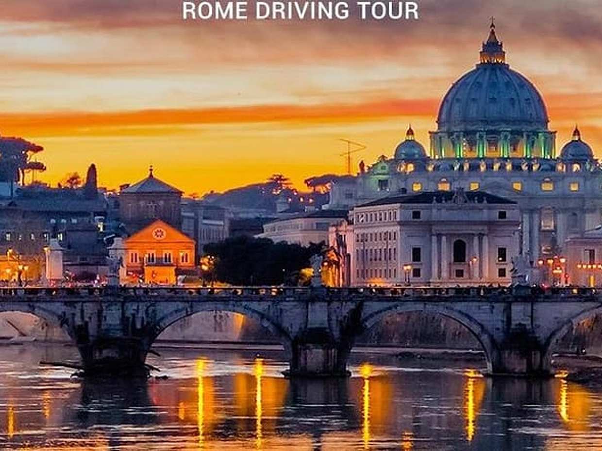 Rome Private Driving Tour Sightseeing of the Eternal city in Italy