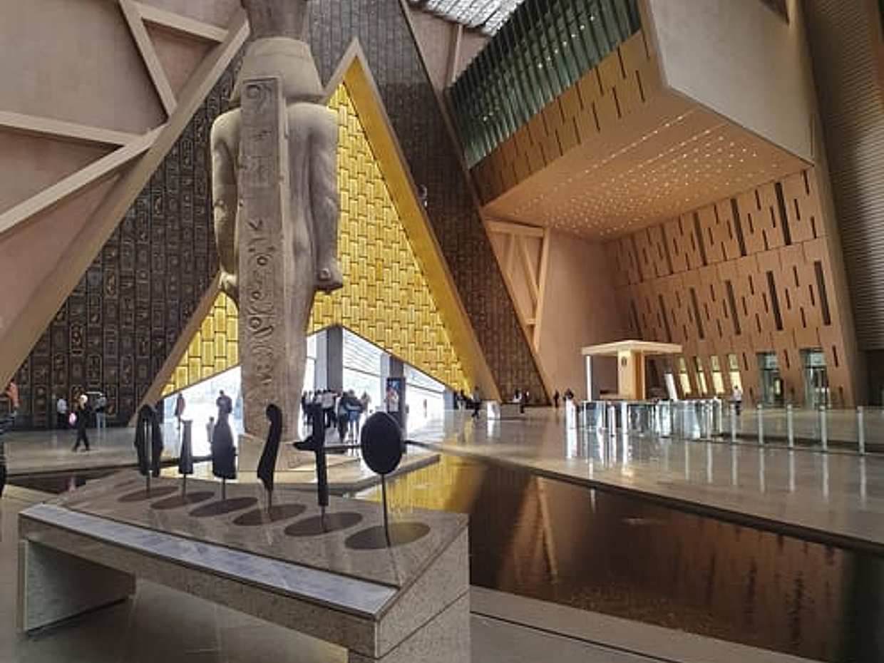 Grand Egyptian Museum and Giza Plateau from Alexandria, photo 3