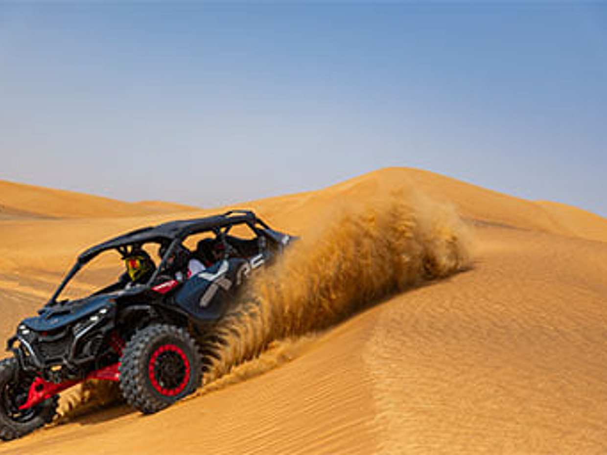 Big Red Desert Buggy Tour 2 Hours with Camel Ride & Sandboarding