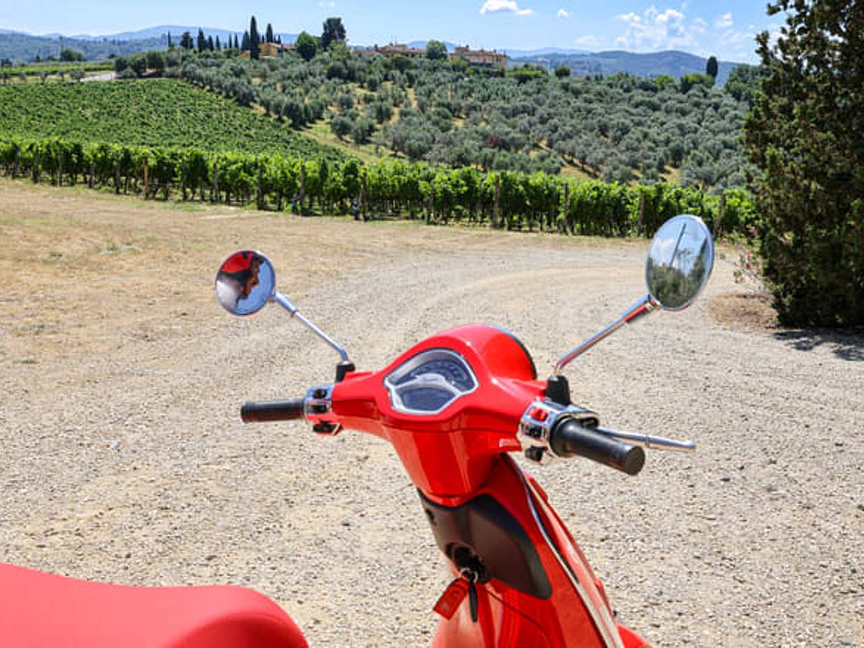 Tuscany by Vespa small group tour from Florence