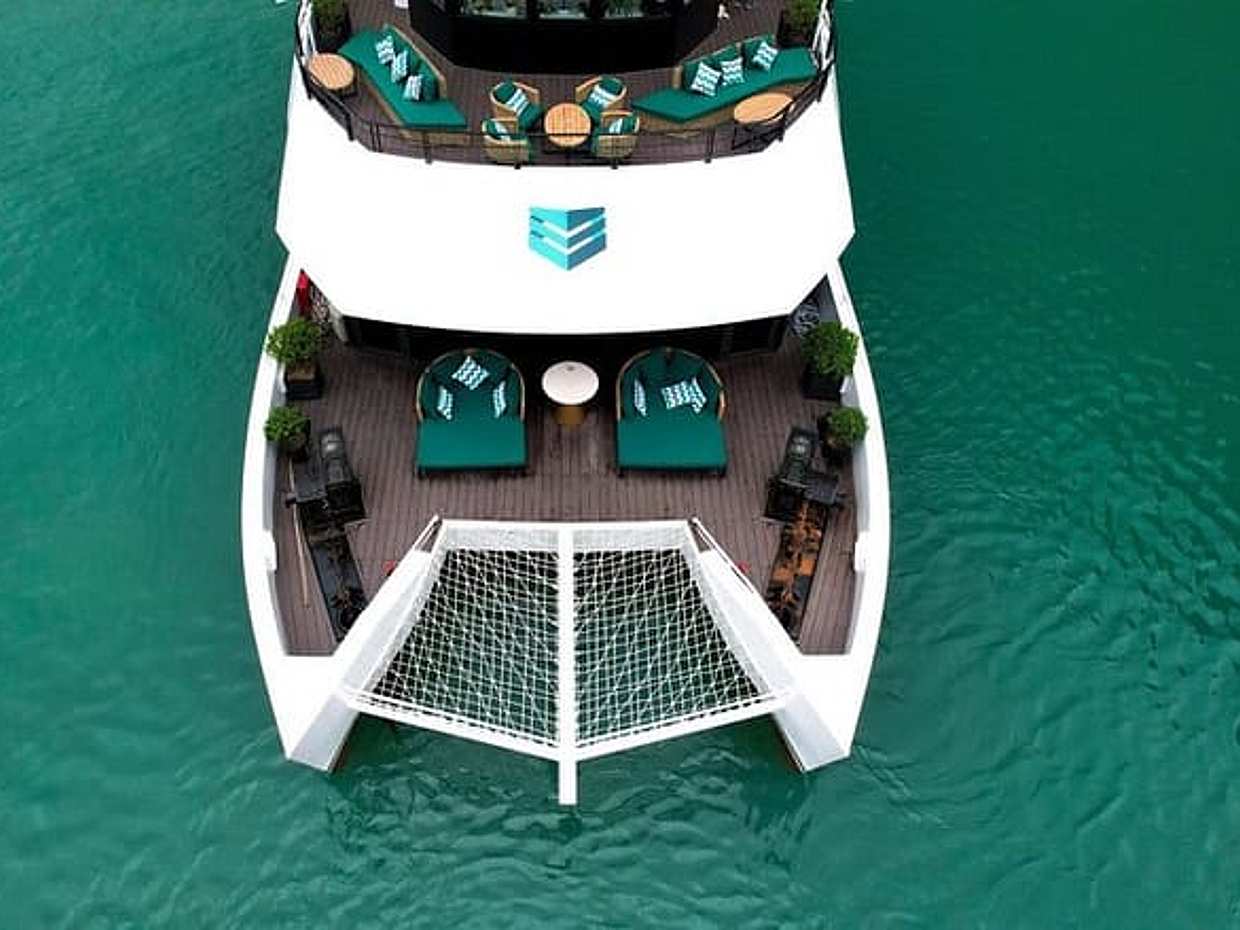 The Catamaran Luxury Day Cruise to Halong Bay from Hanoi(Best Selling), Vietnam