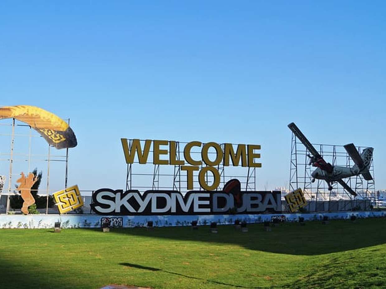 Skydive Dubai at Palm Drop Zone in United Arab Emirates, photo 4