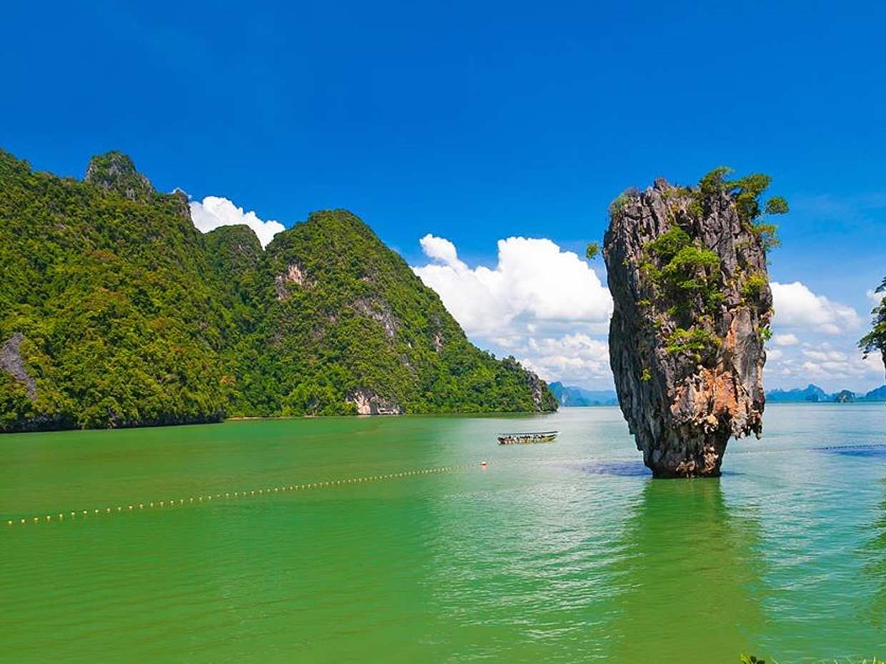 Phuket: Wyspa Jamesa Bonda 4 w 1 ze spływem kajakowym po zatoce Phang Nga luksusową łodzią w Tajlandii.
, photo 2