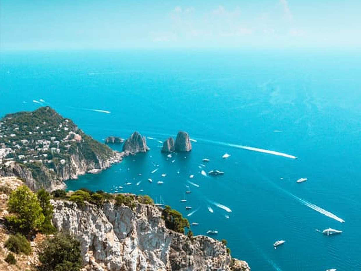 "Visite à pied et découverte de Capri avec un guide local en Italie"