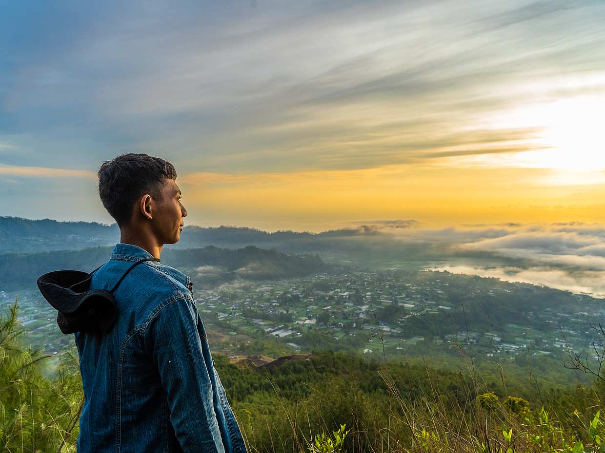 Mount Batur Sunrise Trekking with Natural Hot Spring and Ubud Tour, photo 4
