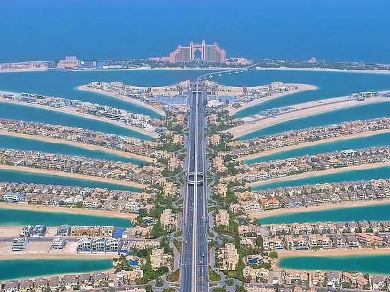 Visite de l'île de Palm Jumeirah avec vue tournante à 360°" depuis The View at The Palm !, photo 2