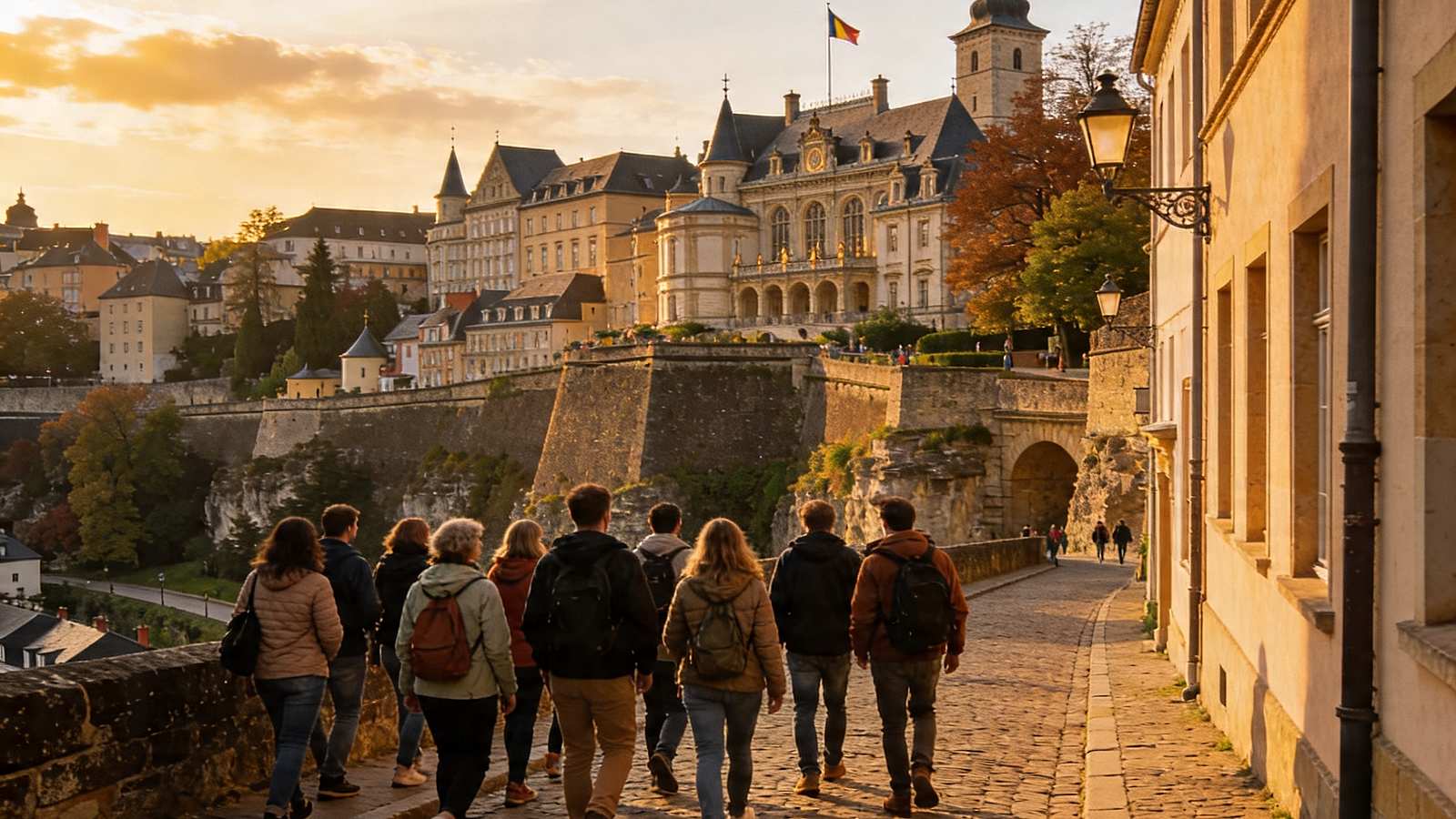 Rundgang in Luxemburg