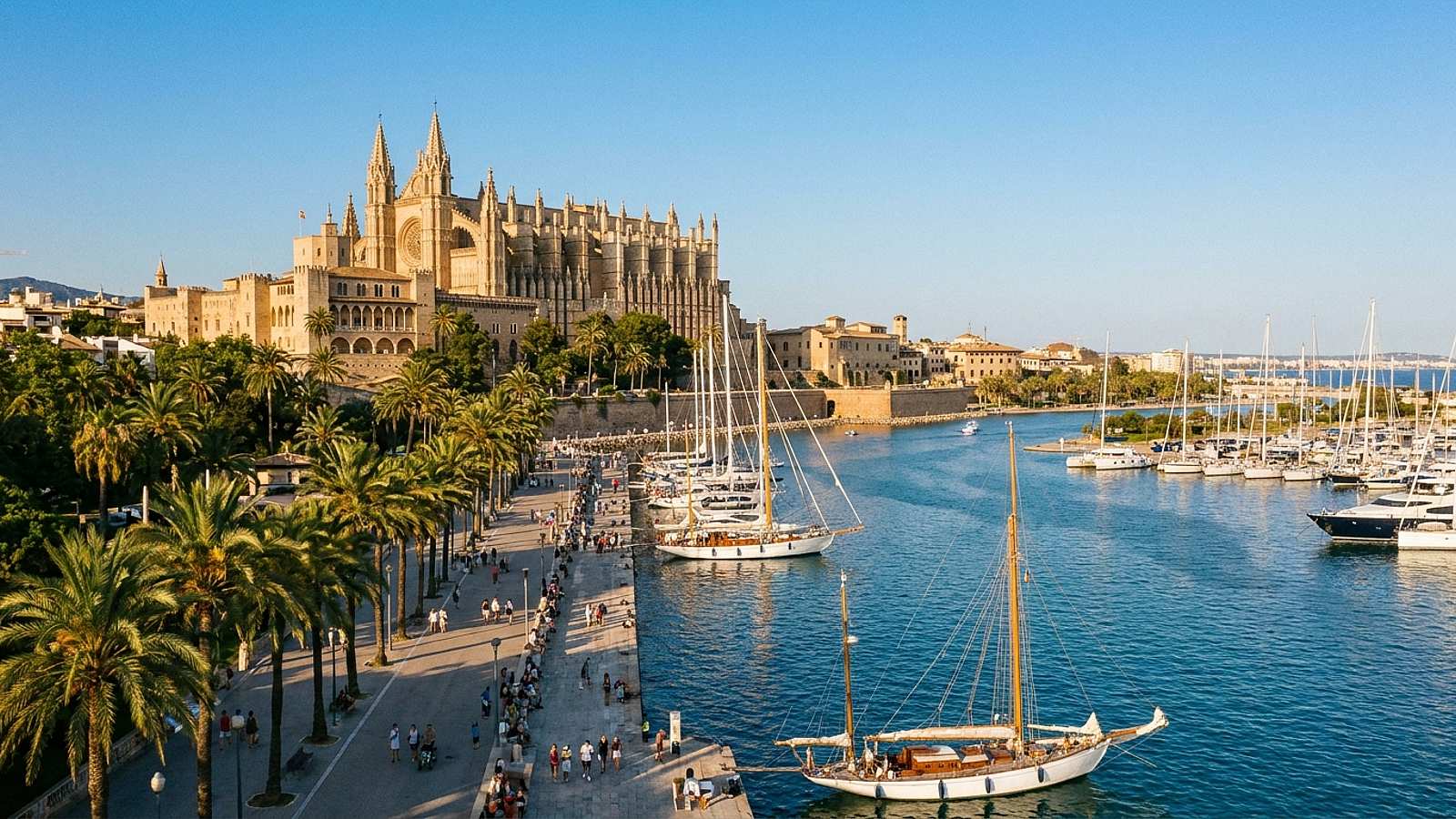 การเที่ยวชมสถานที่ต่างๆ ใน Palma