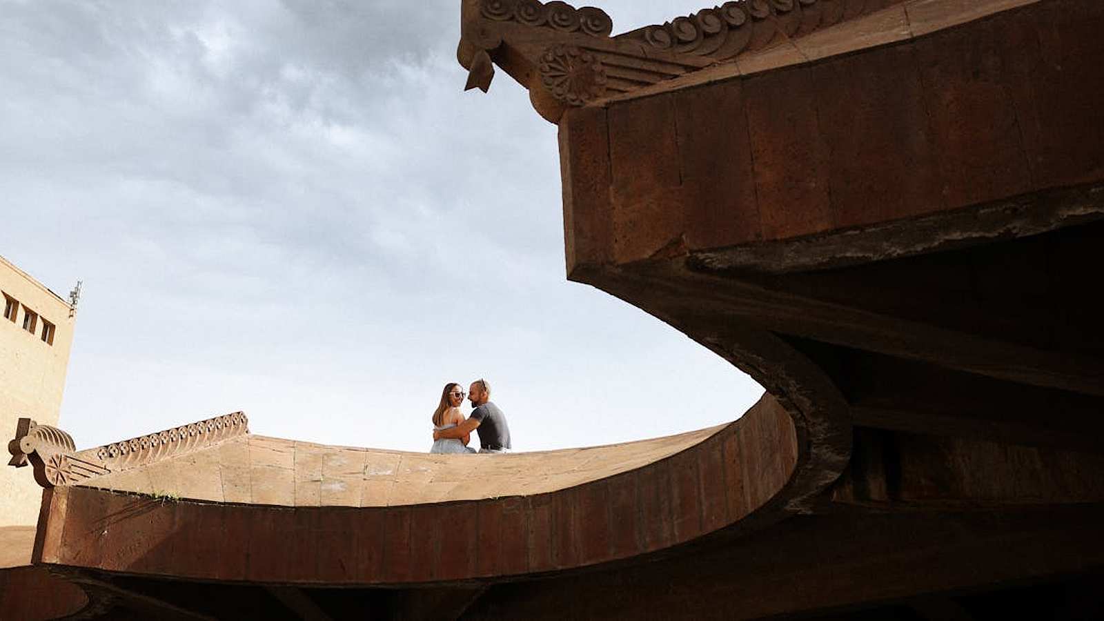 Romantique à Monastère d'Haghartsin