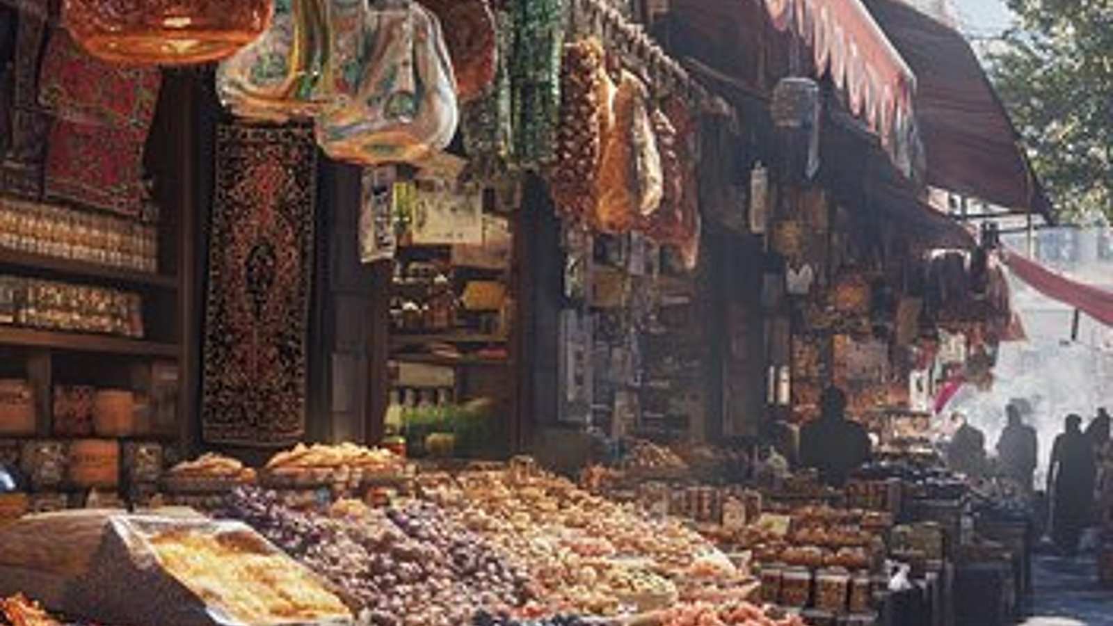 Shopping in Acarlar, Turkey
