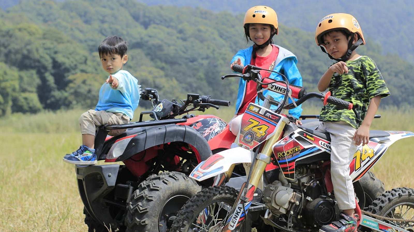 Kinderen in Bali