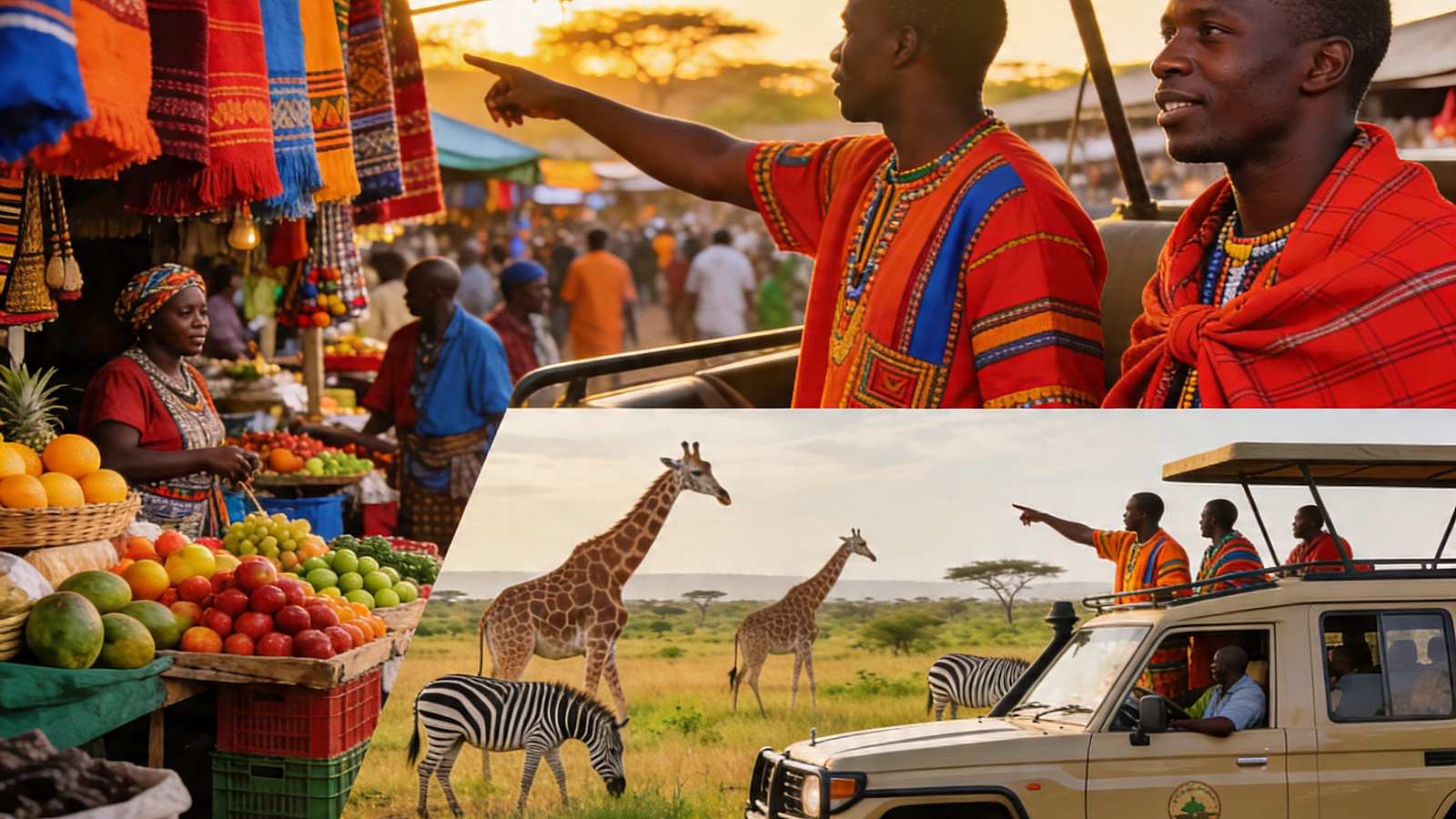 Sightseeing in Kenia