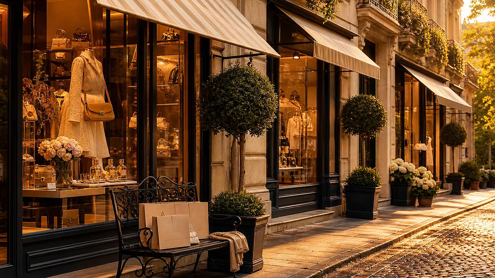 Shopping-Tour in Frankreich