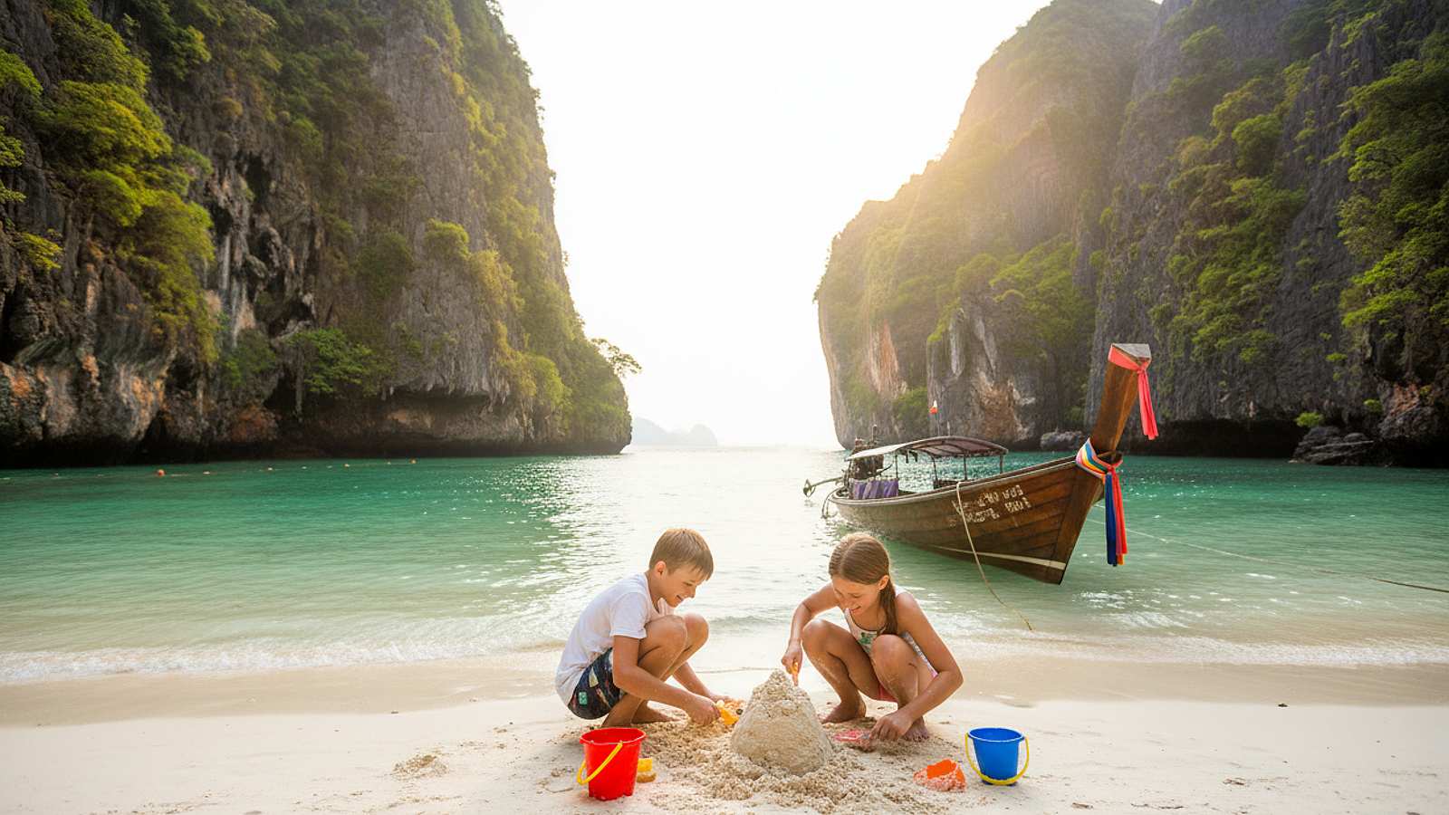 Children in Krabi