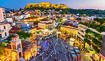 Foto 4 Visita nocturna de Atenas en grupo reducido con degustación de bebidas y comida