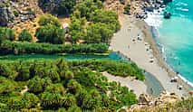 Foto 3 Desde Heraklion: Excursión de día completo a la playa de palmeras de Preveli, la playa de Damnioni y la ciudad de Rethymno