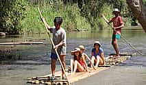 Foto 4 Bangkok - Kanchanaburi: Fluss Kwai mit Elefantenreiten und Bamboo Rafting