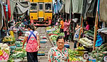 Photo 3 Floating and Railway Market, Coconut and Salt Farm from Bangkok (Group Tour)