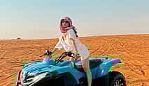 Photo 3 Dubai: Desert Safari, Quad bike and Sand boarding with BBQ Dinner in Premium Camp