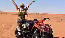 Photo 4 Dubai: Desert Safari, Quad bike and Sand boarding with BBQ Dinner in Premium Camp