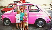 Photo 3 Pizza and Ice-cream Fiat 500 Private Self-drive Tour for Families
