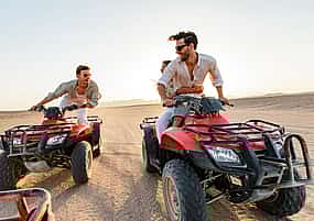 Photo 1 Dubai: Desert Safari, Quad bike and Sand boarding with BBQ Dinner in Premium Camp
