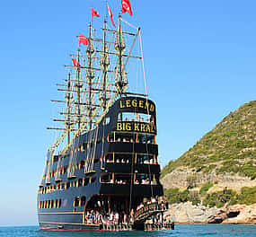 Photo 1 Alanya Pirate Yacht Tour: Legend Big Kral Experience from Side