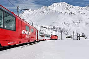 Fotografie 1 Glacier Express Panoramic Train Round Trip in one Day Private Tour from Basel
