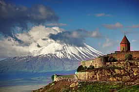 Photo 1 Individual tour to Khor Virap Monastery - view of Mount Ararat
