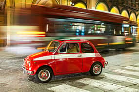 Foto 1 Visita nocturna de Roma en un Fiat 500 de época