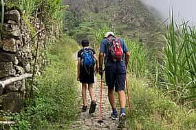 Photo 1 Trek Santo Antao จากปล่องภูเขาไฟ Cova สู่ Cabo da Ribeira