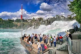 Photo 1 Private day trip from Basel to the Rhine Falls with local driver