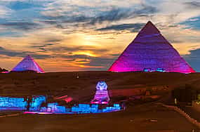 Foto 1 Ton- und Lichtshow bei den Pyramiden von Gizeh