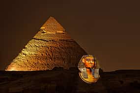 Photo 1 Sound аnd Light Show аt  the Giza Pyramids